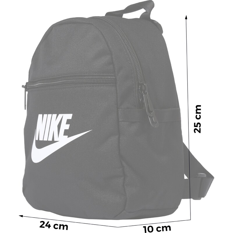 Nike Sportswear Batoh 'Futura 365' černá / bílá