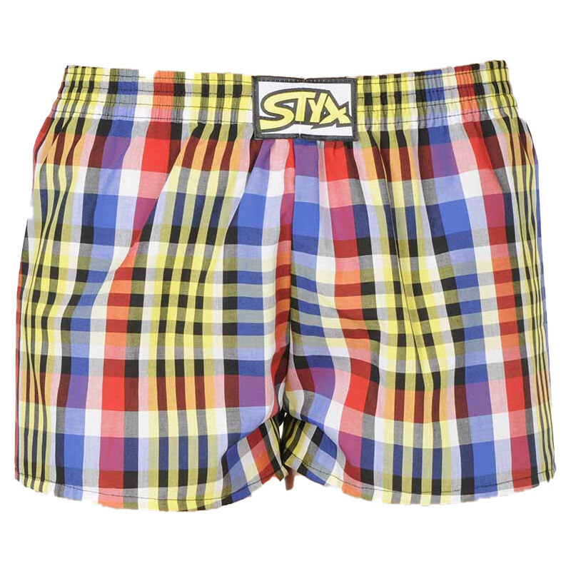 Dětské trenky Styx klasická guma vícebarevné (J833) 4-5 let