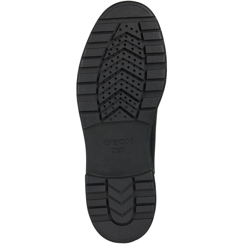 Kožené boty Geox pánské, černá barva
