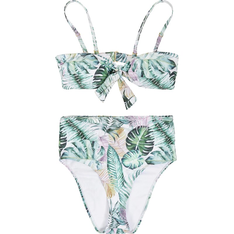 Urban Classics Bikiny žlutá / zelená / pink / bílá