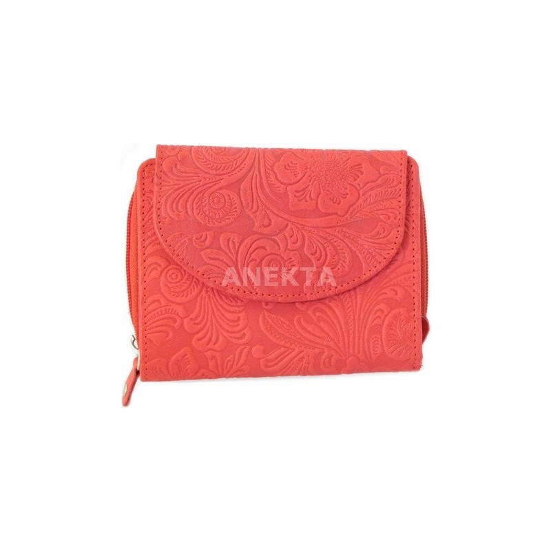 Dámská kožená peněženka zn. Anekta Anekta D977 červená 68222931