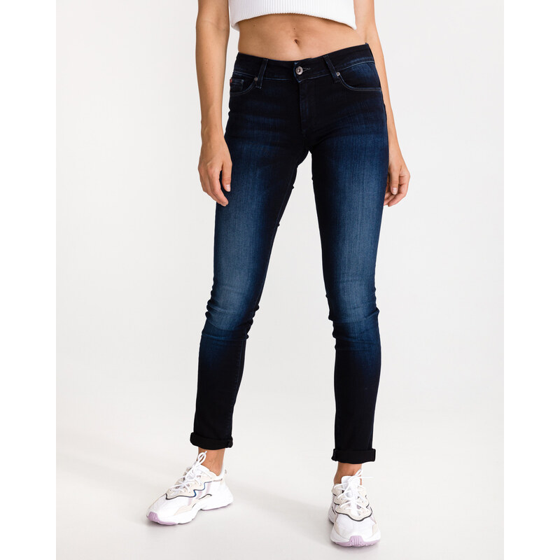 Salsa Jeans Wonder Push Up Jeans Modra GLAMI.cz