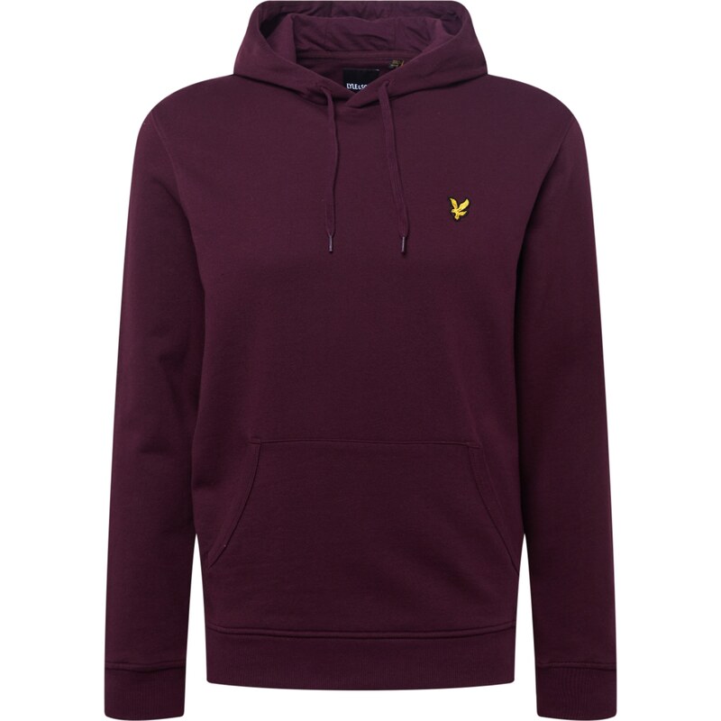 Lyle & Scott Mikina žlutá / bordó / černá