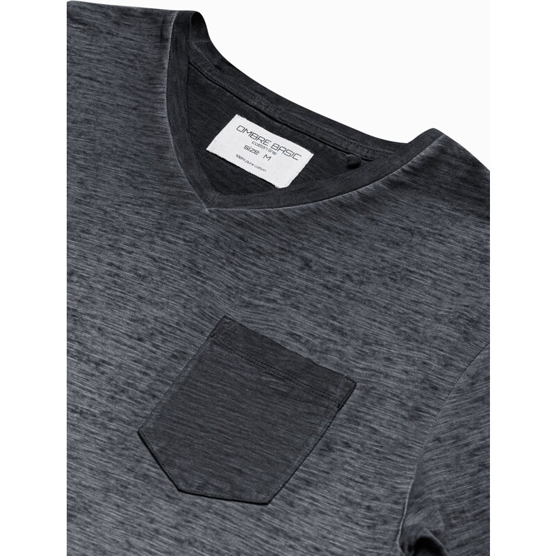 Ombre Clothing Men's plain t-shirt