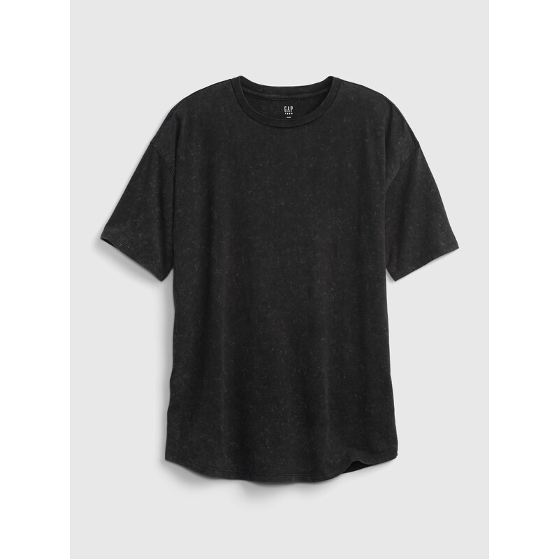 GAP Dětské tričko curved hem t-shirt - Kluci