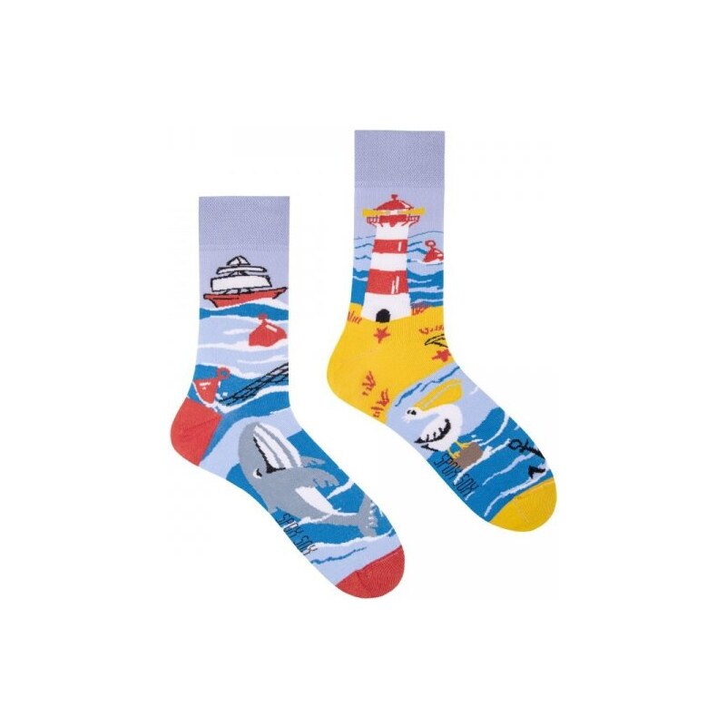 Spox Sox Sea cost Ponožky 40-43 vícebarevná