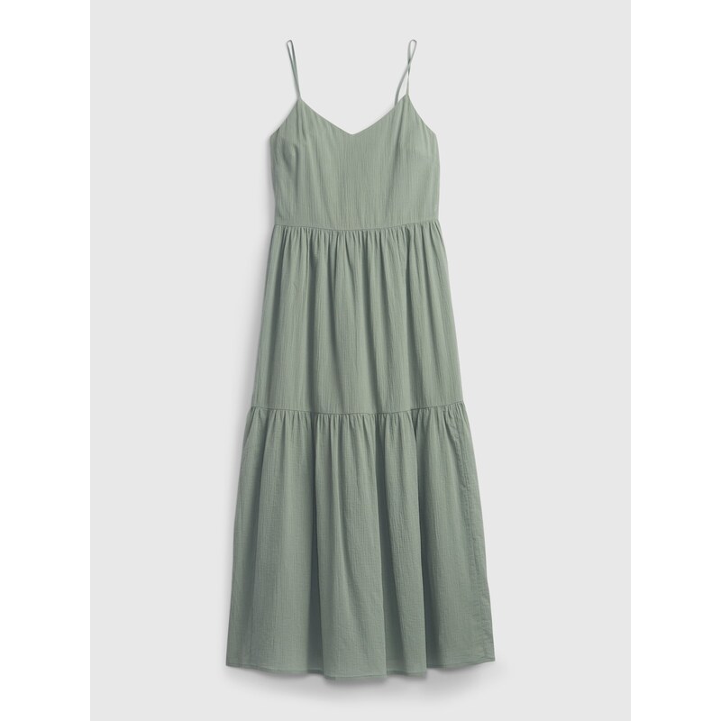 GAP Šaty cami maxi dress - Dámské