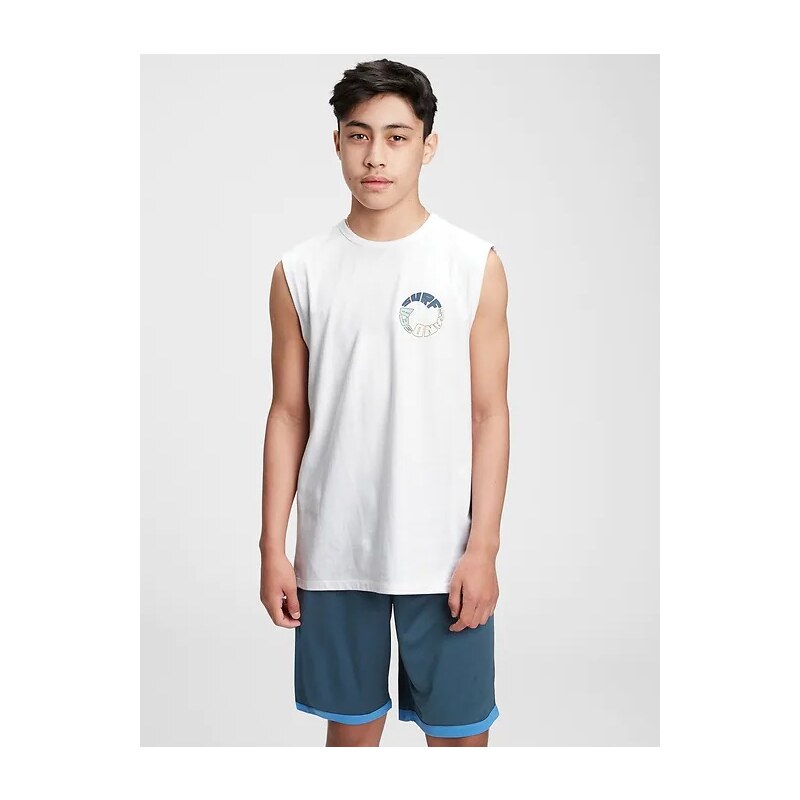 GAP Dětské tílko teen muscle tank - Kluci