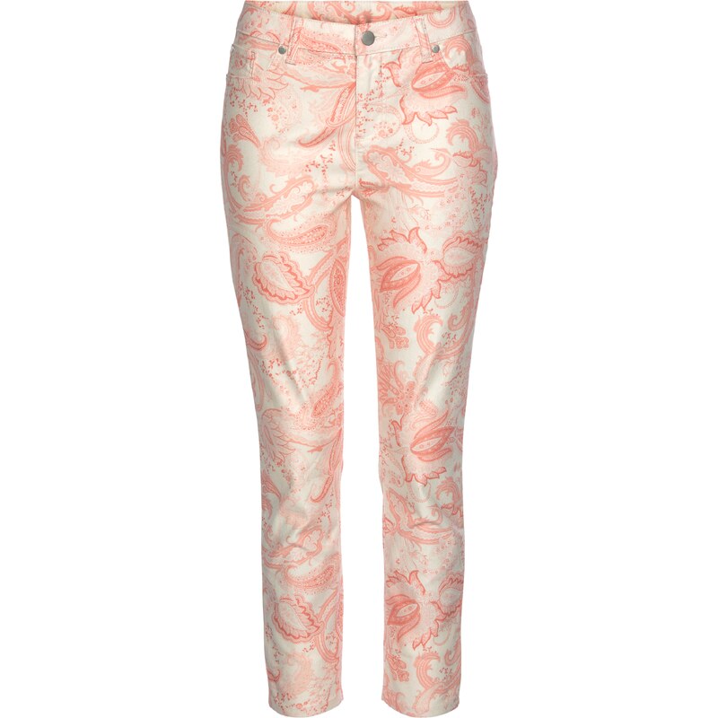 LASCANA Kalhoty béžová / pink