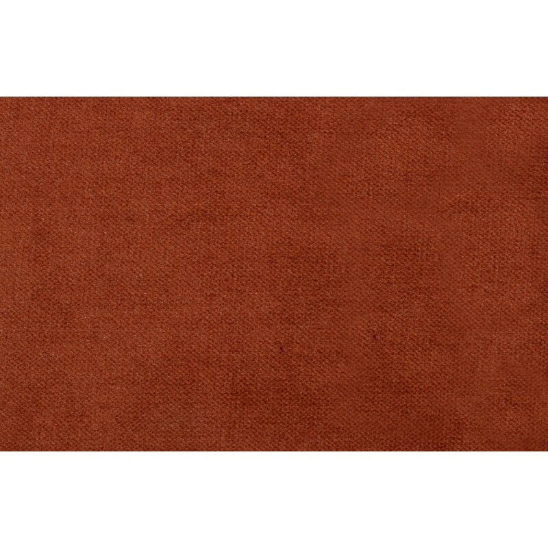 Hoorns Rezavě červená sametová dvoumístná pohovka Sanba 187 cm