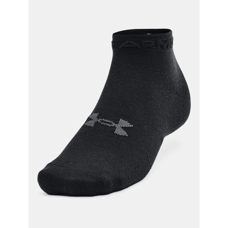 Under Armour Ponožky UA Essential Low Cut 3Pk-BLK - unisex 115626338