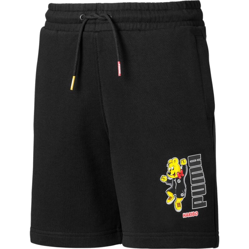 Šortky Puma X HARIBO Short Kids Schwarz F01 532867-001