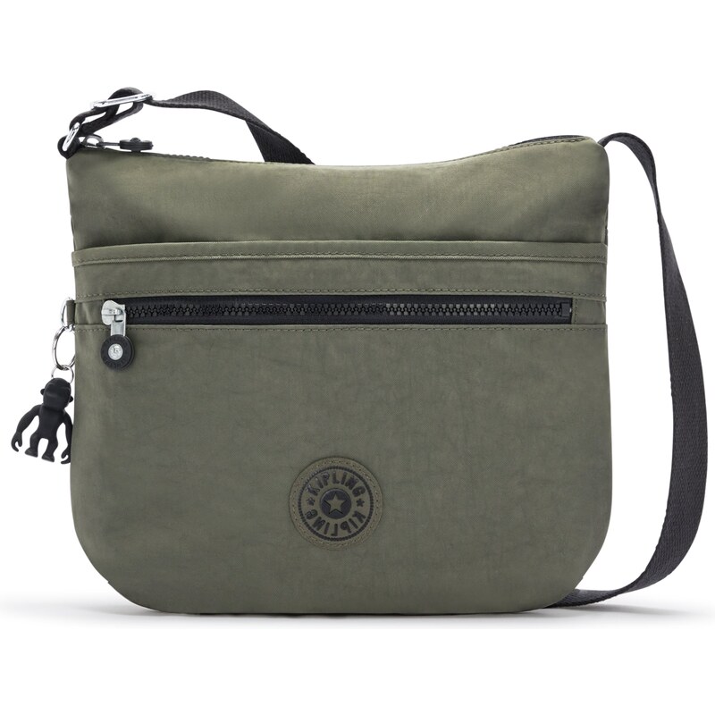KIPLING Taška přes rameno Arto tmavě zelená / černá 98139594