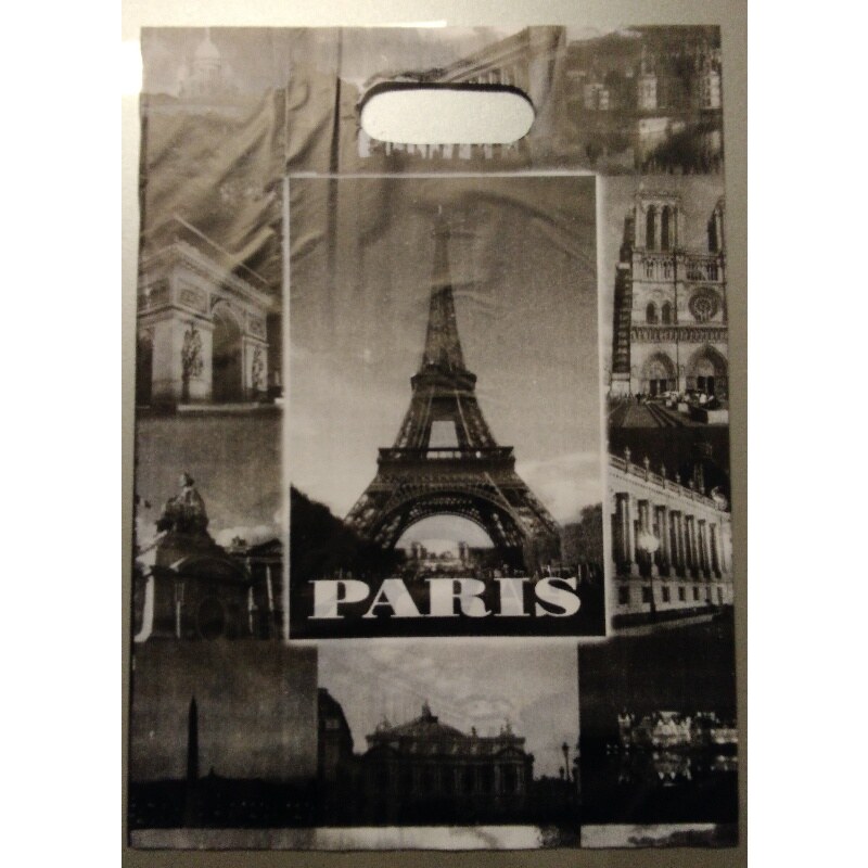CZ Dárková Igelitová taška PARIS - Eiffelovka