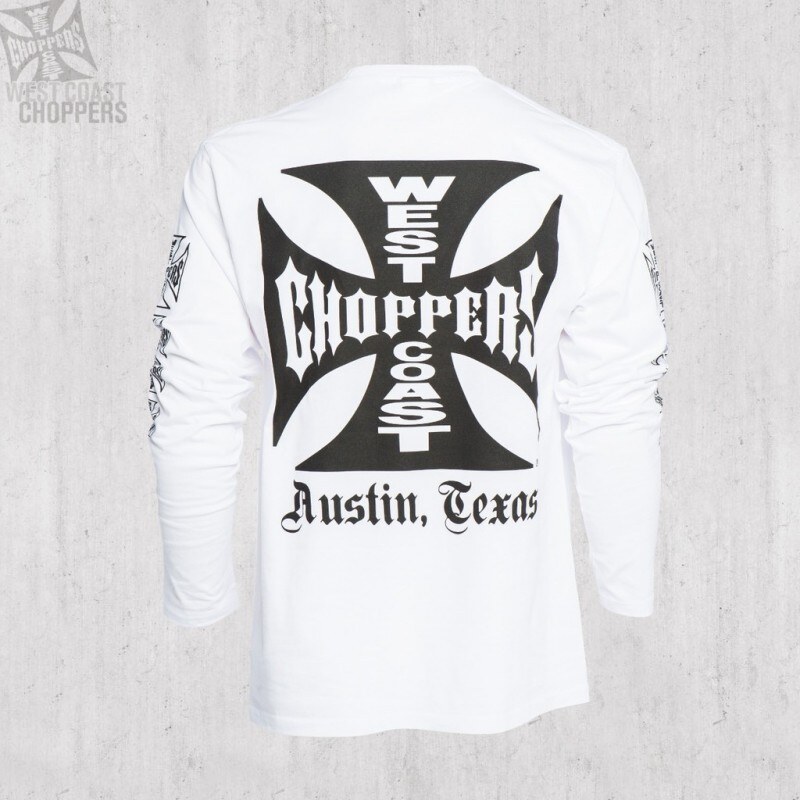 WEST COAST CHOPPERS TRIKO S DLOUHÝM RUKÁVEM- "OG Cross Long Sleeve"