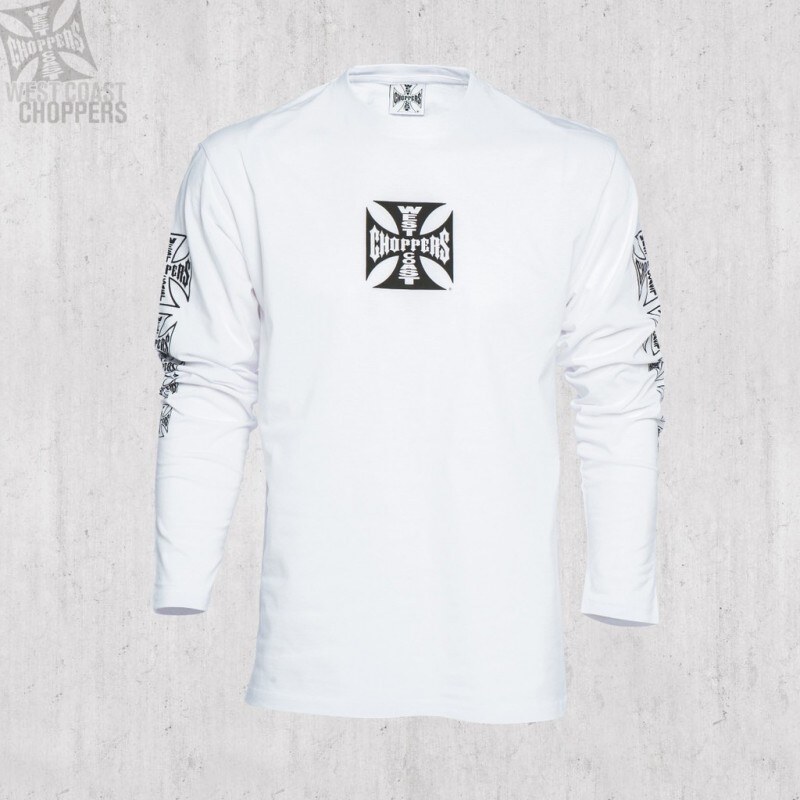 WEST COAST CHOPPERS TRIKO S DLOUHÝM RUKÁVEM- "OG Cross Long Sleeve"