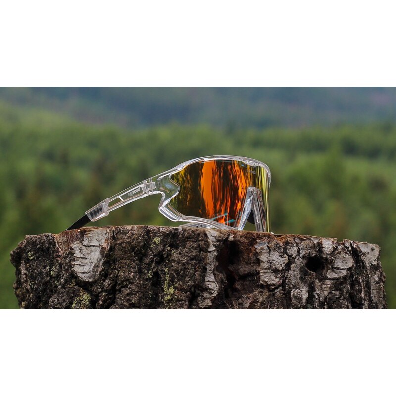 MyRoad Brýle SPORTLINE 90232 Invisible Orange polarizační transparení oranžové