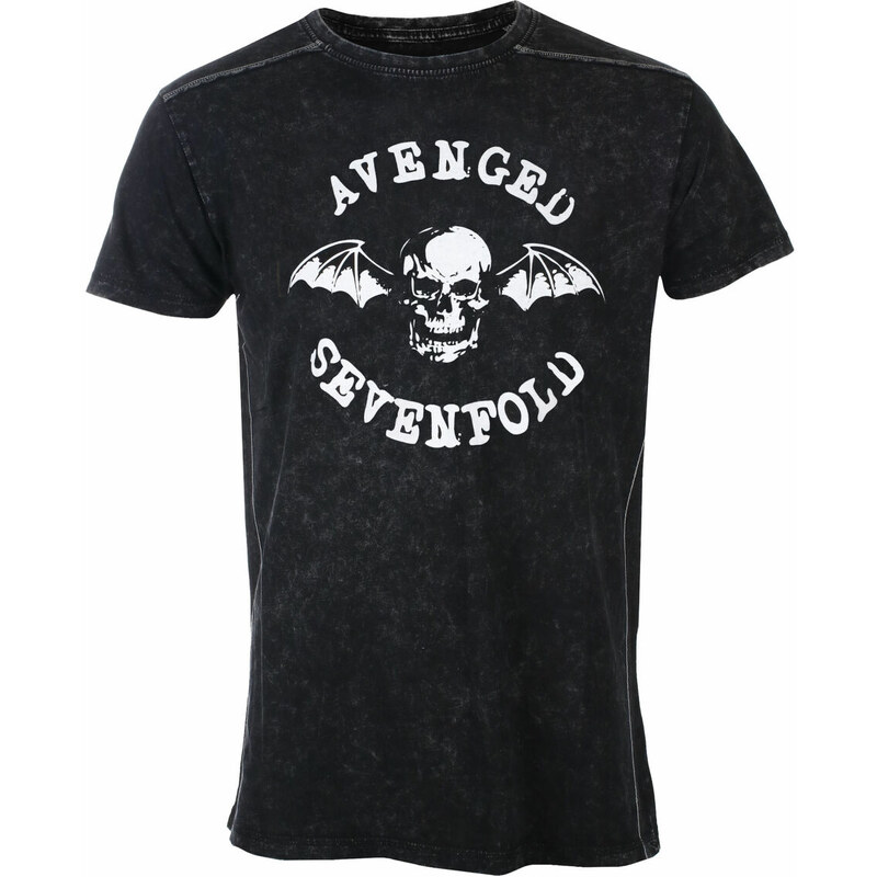 Tričko metal pánské Avenged Sevenfold - Logo - ROCK OFF - ASSWASH01MB