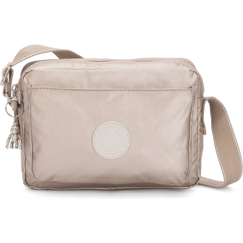 KIPLING Taška přes rameno Abanu platinová 98885087