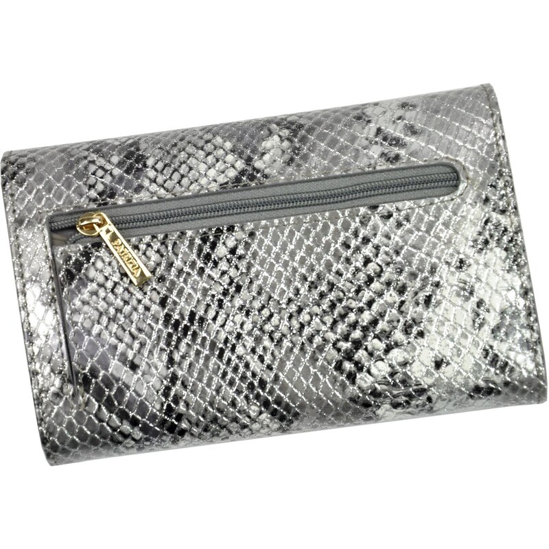 Dámská kožená peněženka Patrizia SNR-112 RFID šedá
