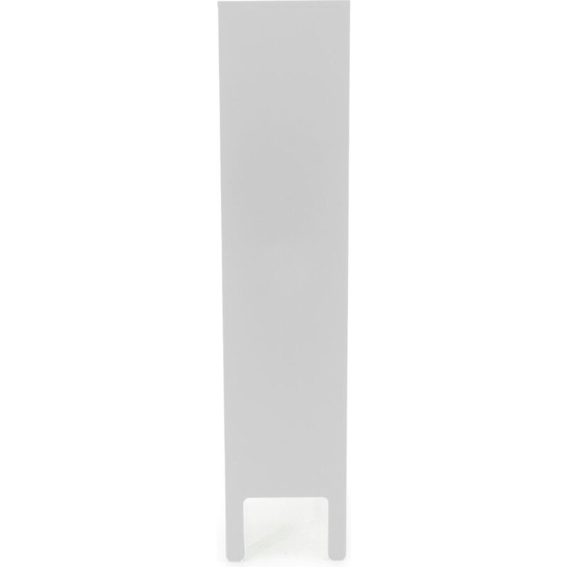 Matně bílá lakovaná vitrína Tenzo Uno 178 x 76 cm