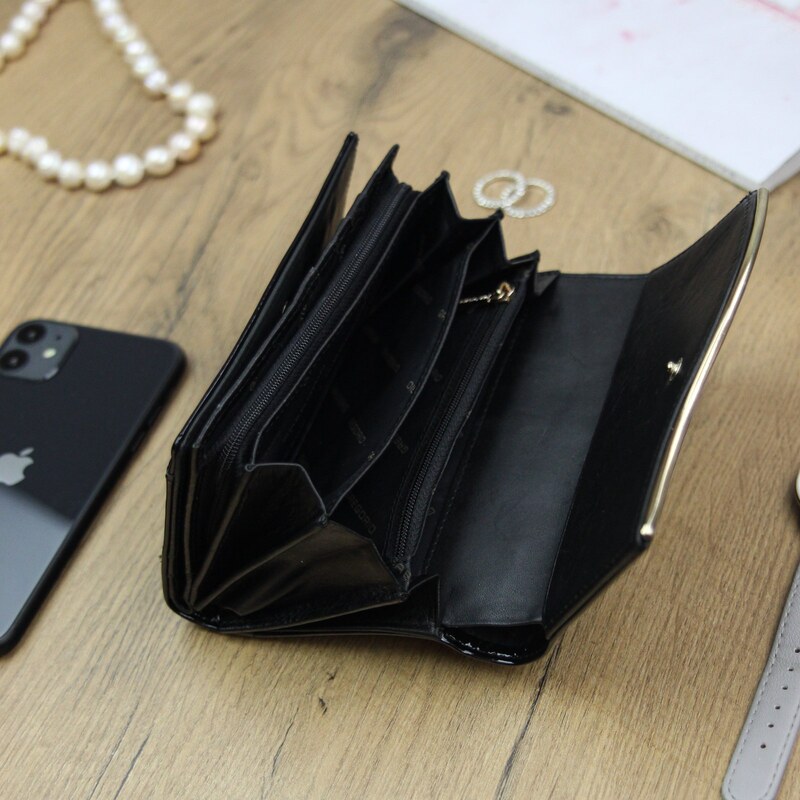 Dámská kožená peněženka Gregorio ZLF-112 černá