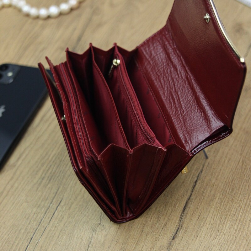 Dámská kožená peněženka Gregorio ZLF-112 červená