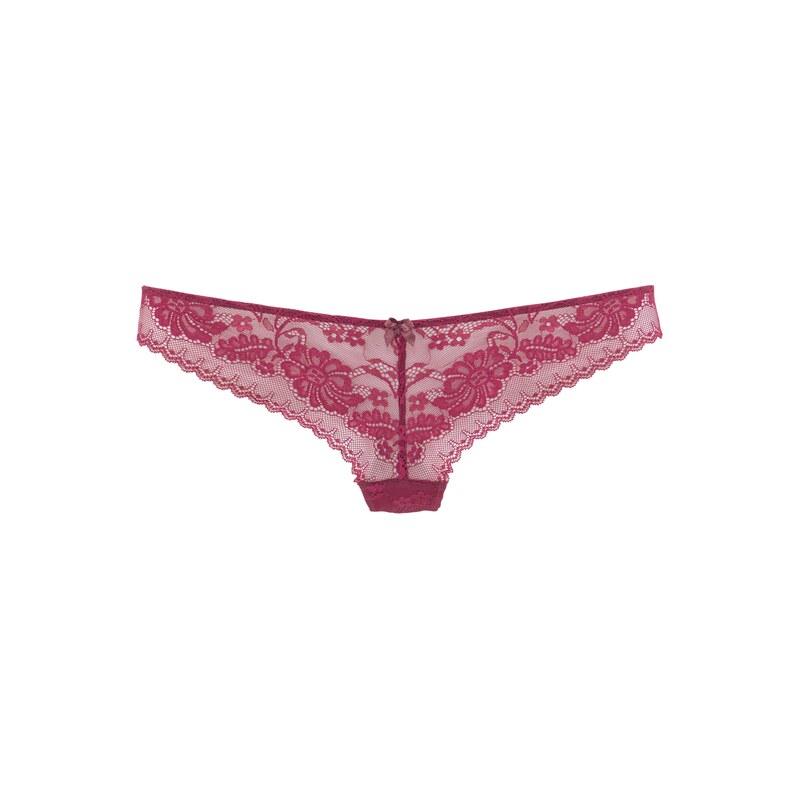 LASCANA Tanga bordó
