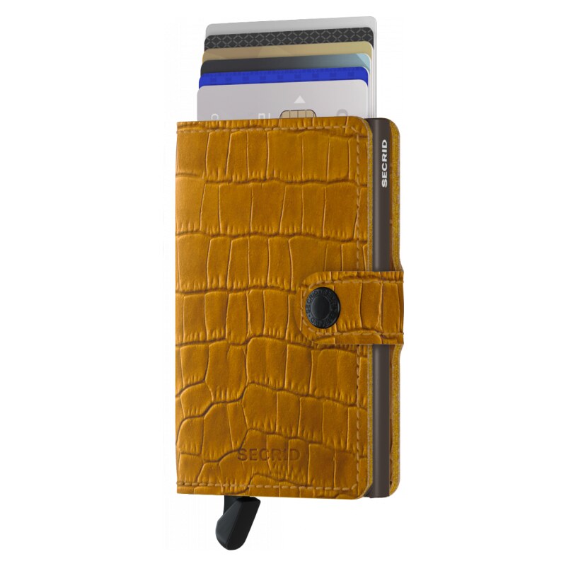 Secrid Miniwallet Secrid Cleo Ochre-Brown