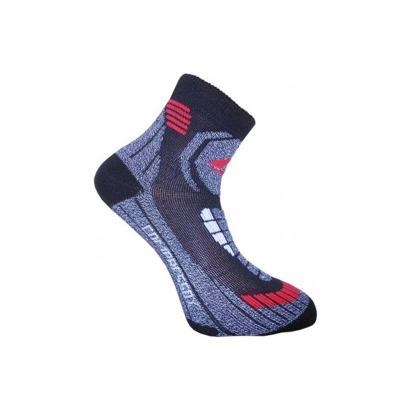 CSX-WALK ANKLE funkční ponožky COMPRESSOX Černá 35-38