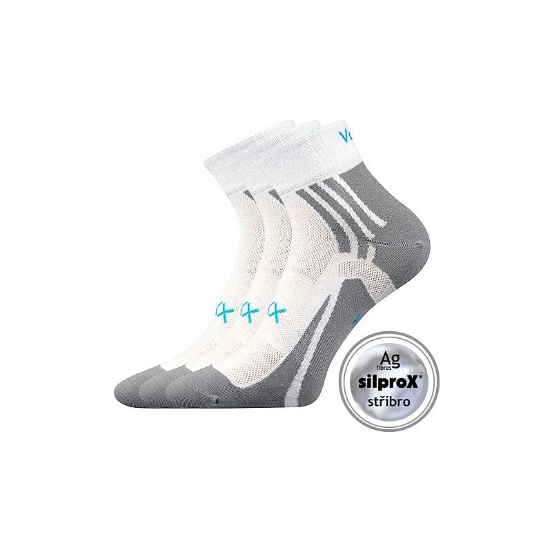 ABRA kotníčkové ponožky se stříbrem Voxx