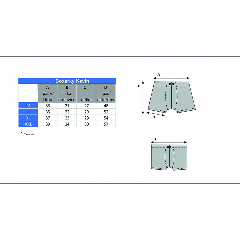 KEVIN pánské veselé boxerky Lonka - SOB