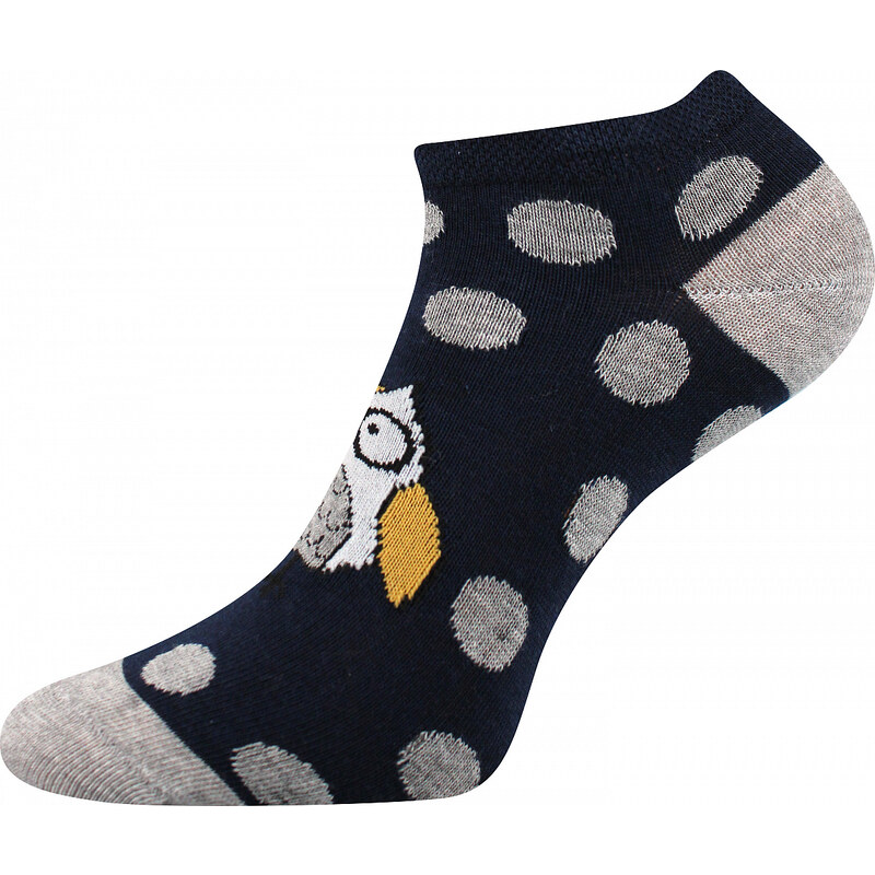 PIKI nízké barevné ponožky Boma - MIX 62