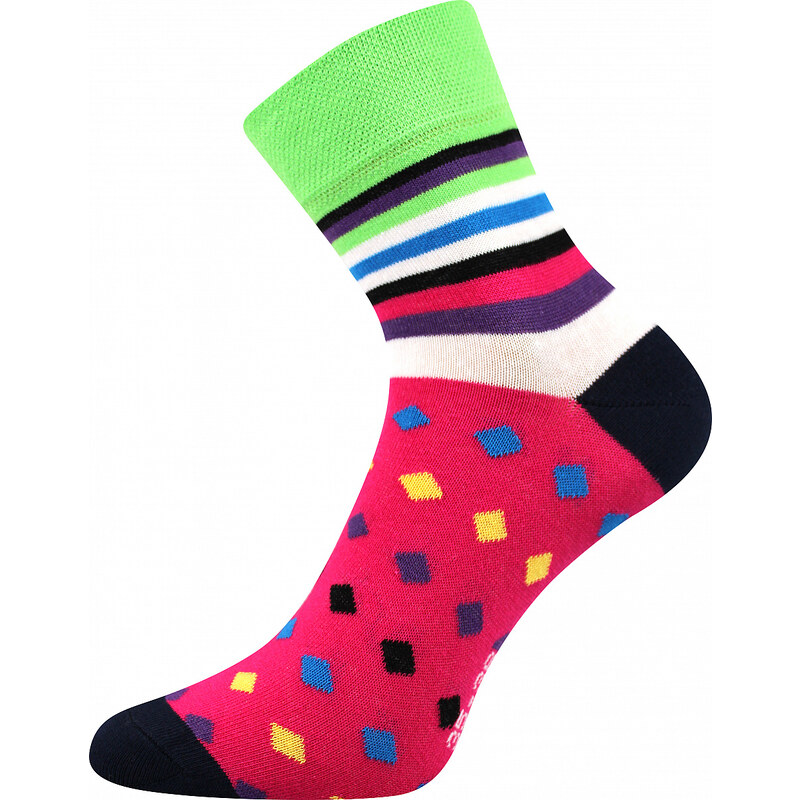 IVANA dámské barevné ponožky Boma - MIX 56