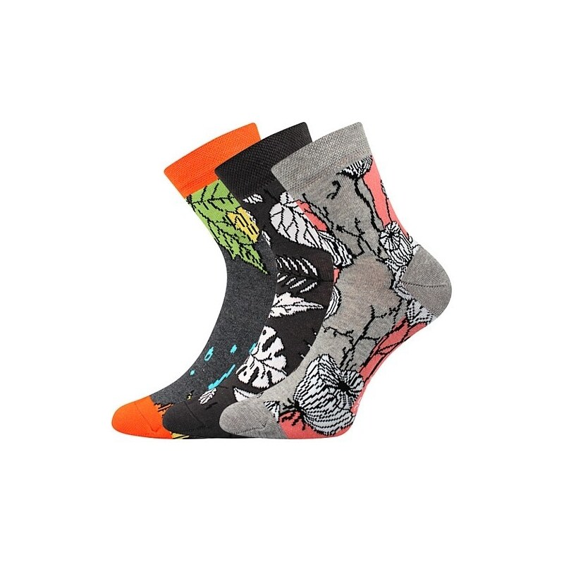 IVANA dámské barevné ponožky Boma - MIX 58