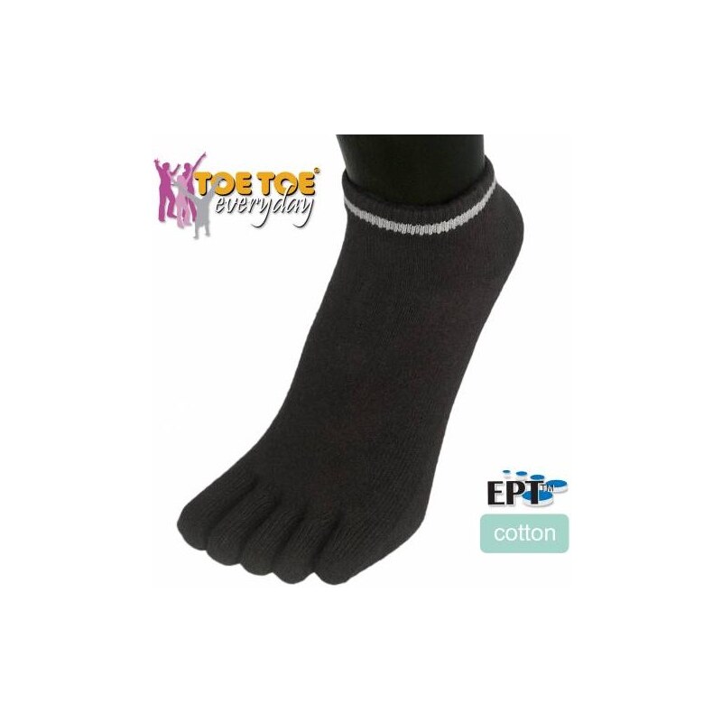 TRAINER prstové kotníkové ponožky ToeToe fuchsia