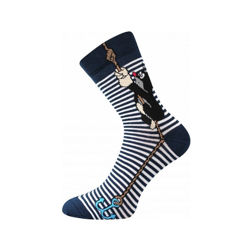 KR 111 veselé barevné ponožky Boma - KRTEČEK - 1pár