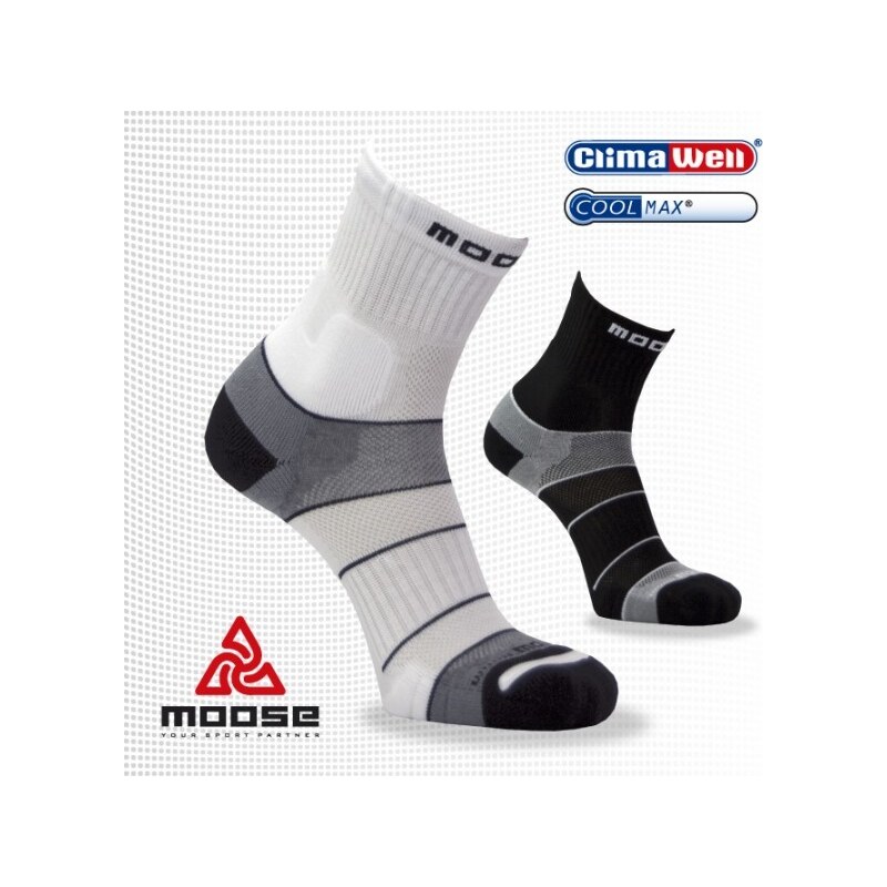 MOTION sportovní běžecké ponožky Moose