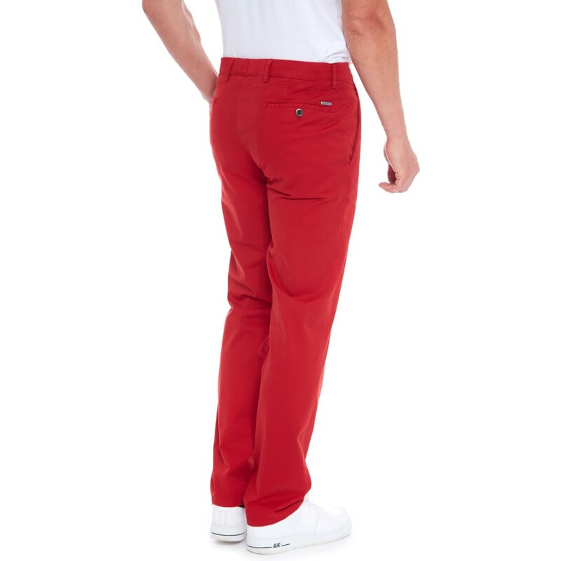Meyer W. Wegener Eton 5557 Červené Pánské kalhoty