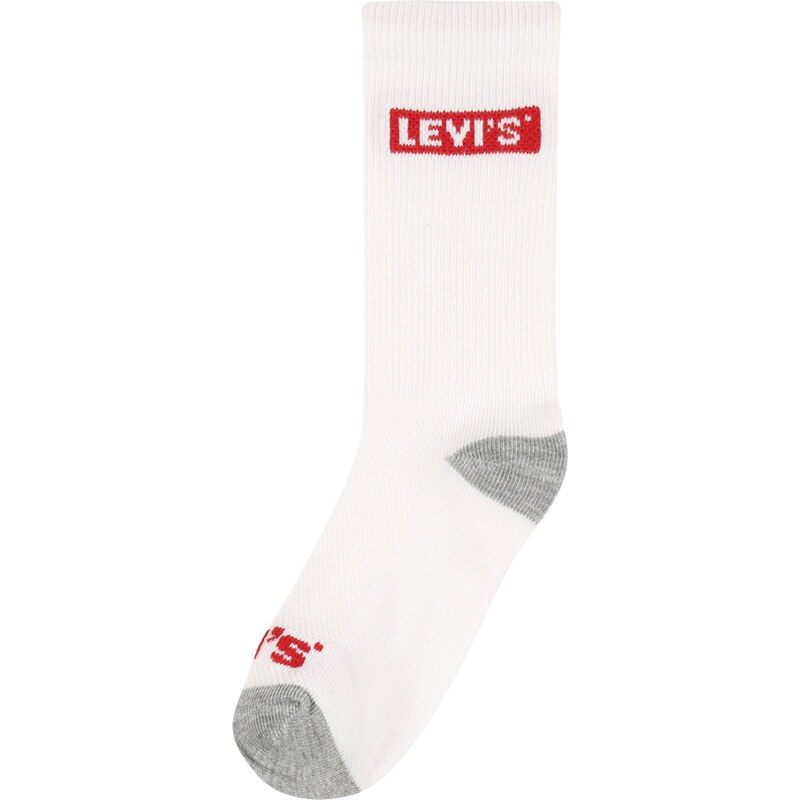 Levis Kids Ponožky šedý melír / červená / černá / bílá
