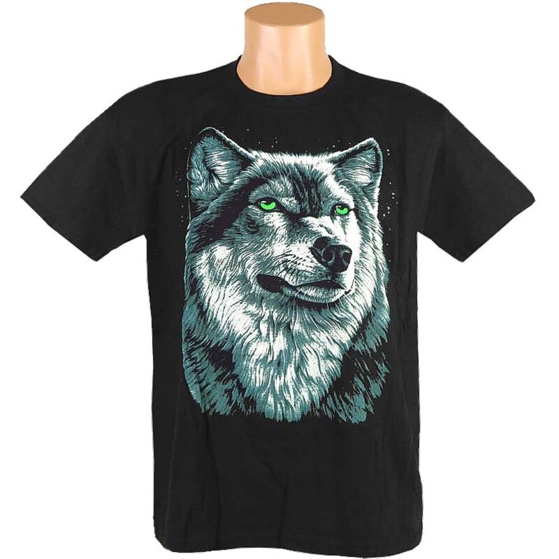TifanTEX Pánské tričko Vlk