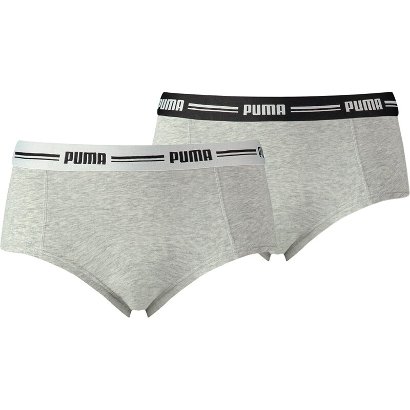 PUMA Kalhotky šedá / černá 109132630