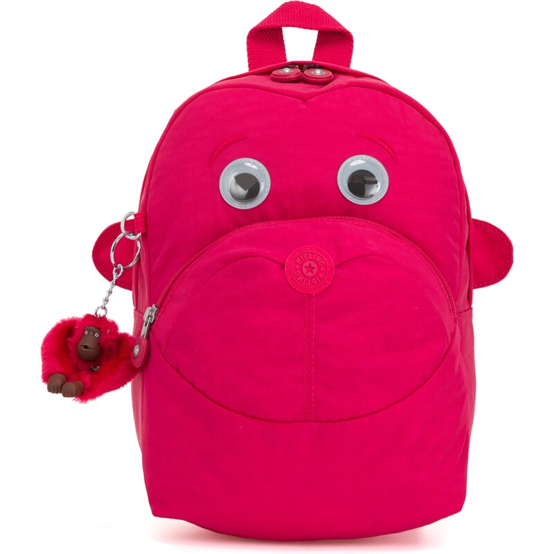 KIPLING Batoh Essentials Back To School Faster světle šedá /