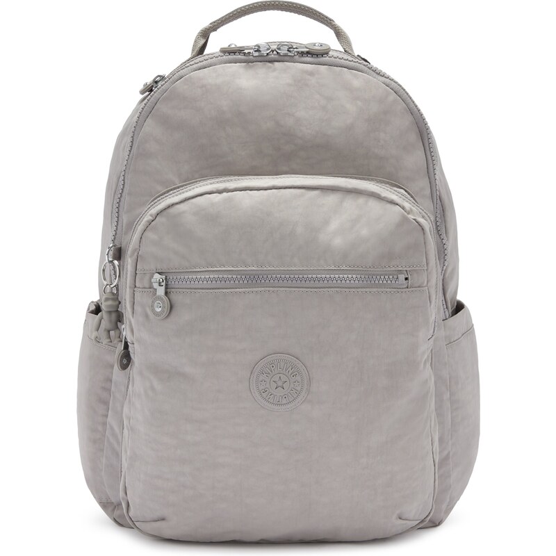 KIPLING Batoh Seoul světle šedá