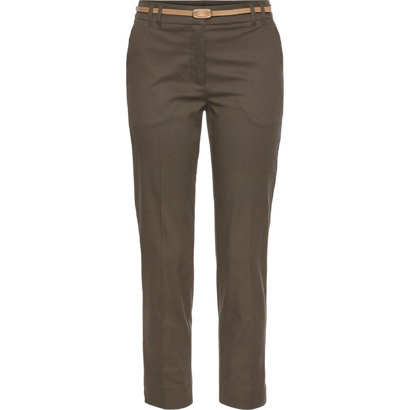 VIVANCE Chino kalhoty khaki 62526022