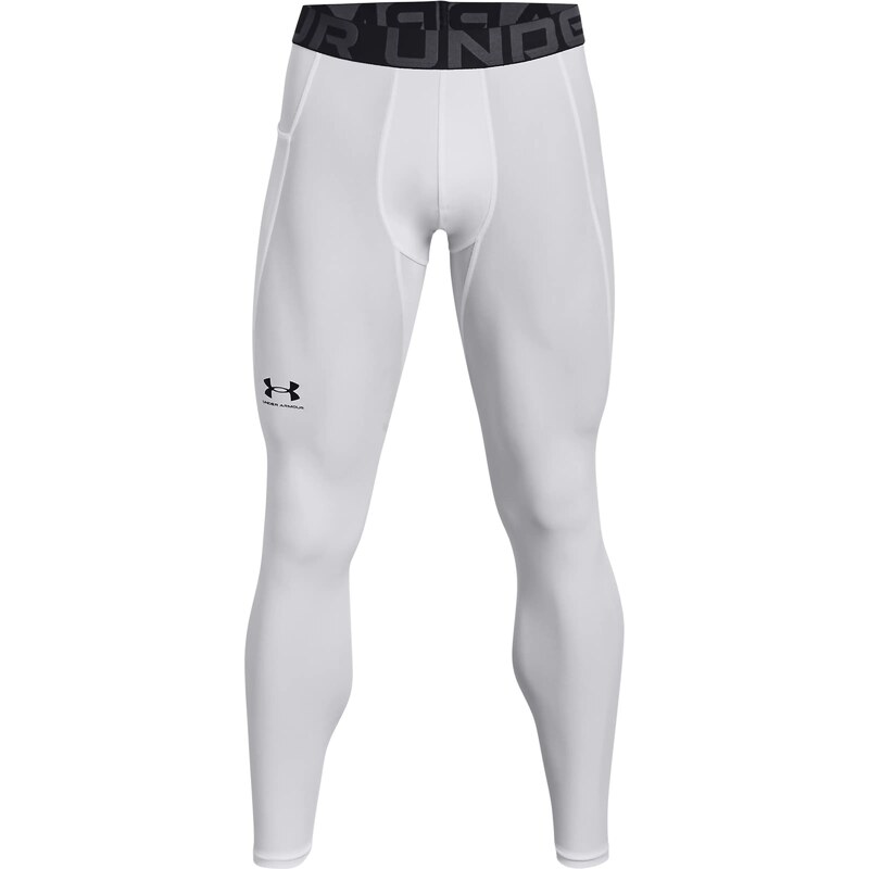 UNDER ARMOUR Sportovní kalhoty šedá / černá / bílá