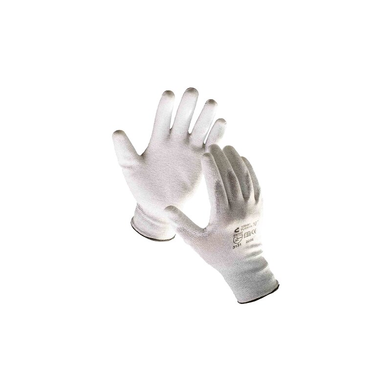 Cerva FLICKER, povrstvené antistatické rukavice