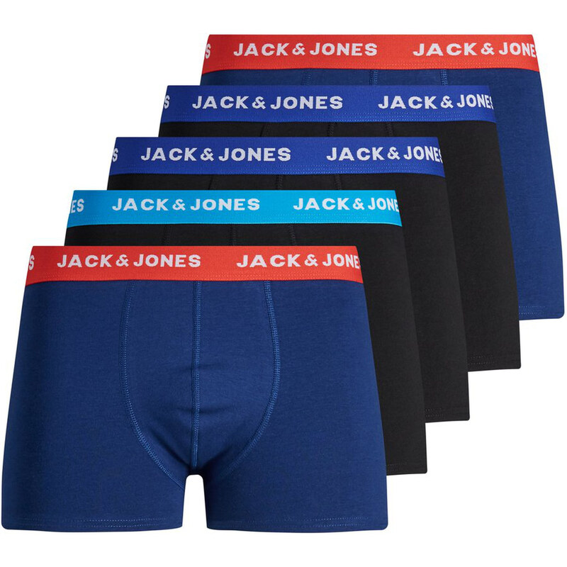 Jack & Jones 5PACK pánské boxerky Jack and Jones vícebarevné