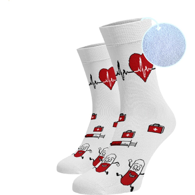 Benami Veselé teplé ponožky Nemocnice