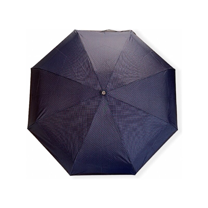 Real Star Umbrella Mini skládací deštník s kostičkami modrá 4708